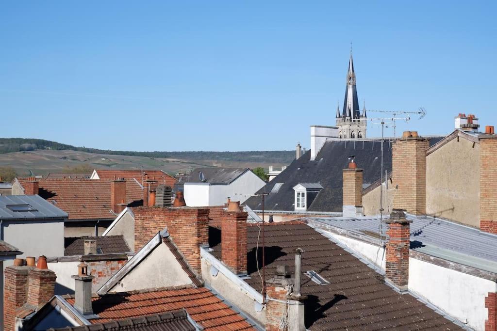 E Centre Ville Professeur Langevin Spacieux Cosy Epernay Bagian luar foto